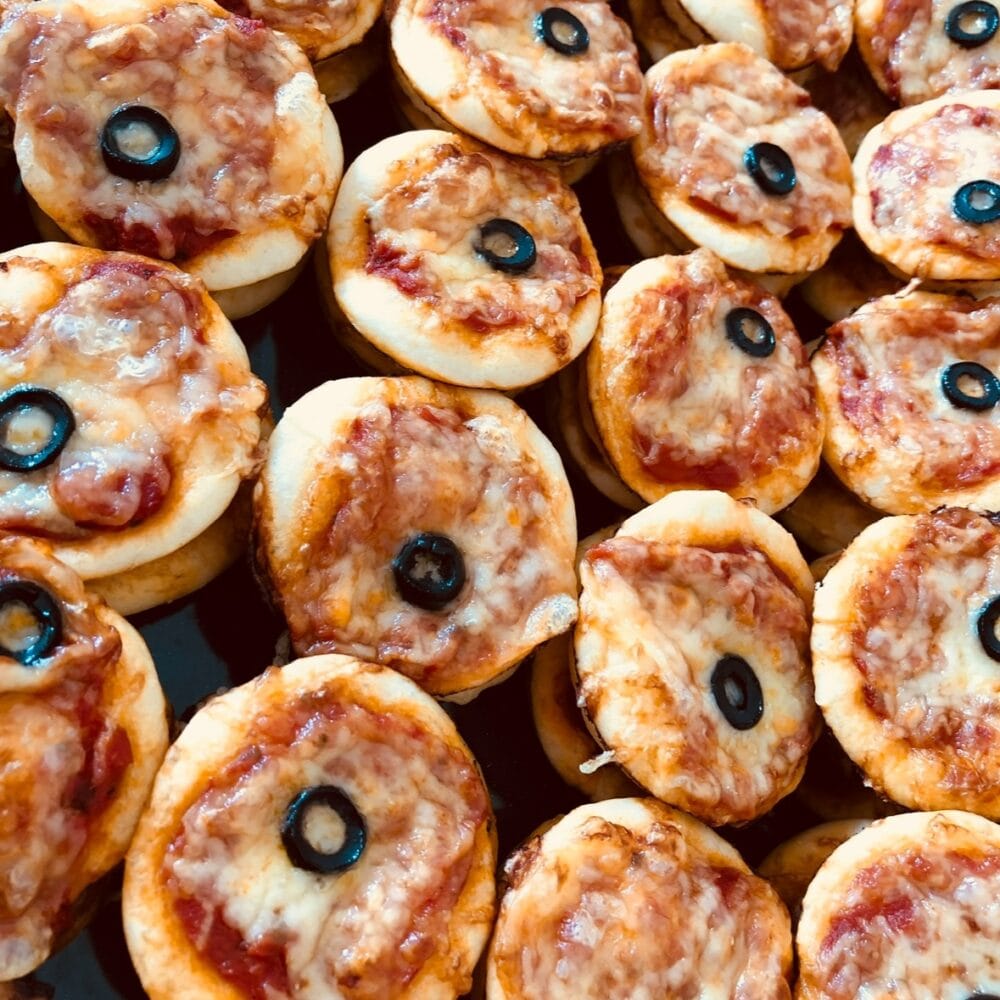 Mini Pizzas gourmandes (10 pièces)